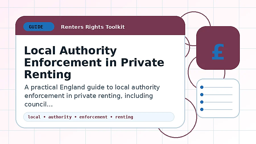 Local Authority Enforcement in Private Renting guide illustration