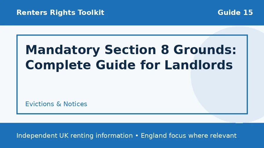 Mandatory Section 8 Grounds: Complete Guide for Landlords guide illustration