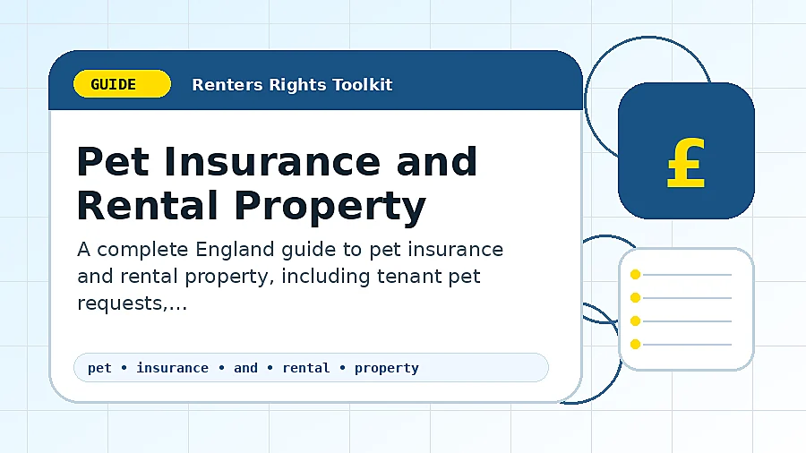 Pet Insurance and Rental Property guide illustration